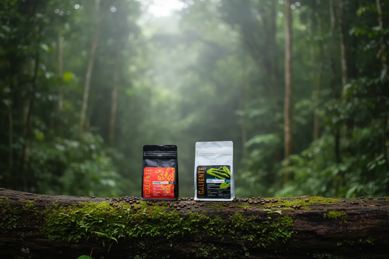 Los dos lados de la selva en un pedido